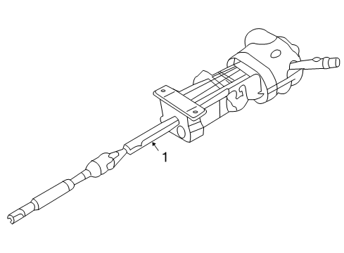 2005 Chevy Colorado Steering Column Assembly Diagram