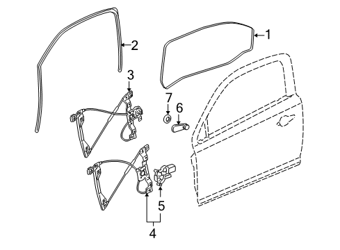 2006 Chevy Cobalt Front Door Diagram