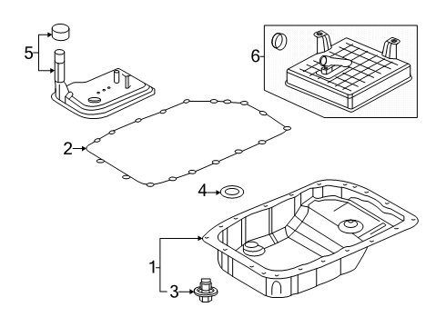 2025 Chevy Silverado 3500 HD Automatic Transmission Diagram