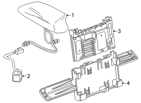 2024 Buick Envision Communication System Components Diagram