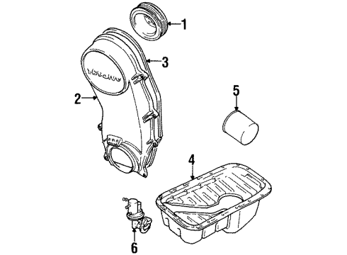 1998 Chevy Tracker Filters Diagram