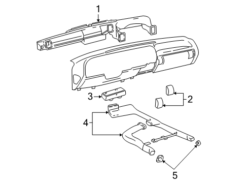1998 Chevy K1500 Ducts Diagram