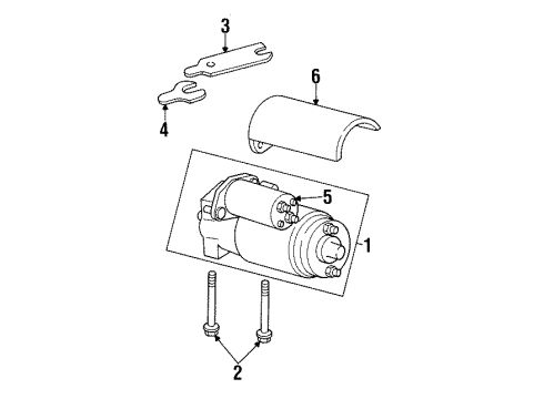 1991 Chevy C1500 Starter Diagram 5 - Thumbnail