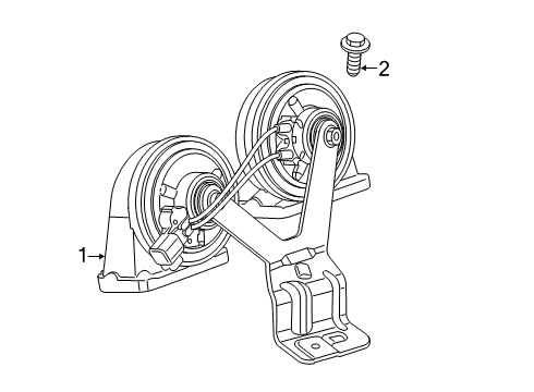 2025 Chevy Blazer Horn Diagram