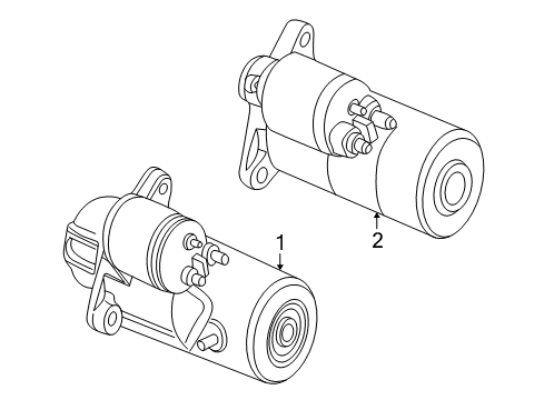 2002 Saturn L200 Starter Diagram