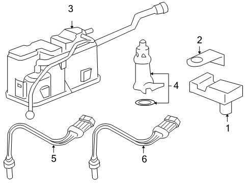 2007 Pontiac G6 Emission Components Diagram 2 - Thumbnail
