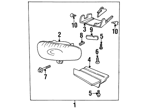 1996 Pontiac Firebird Fog Lamps Diagram
