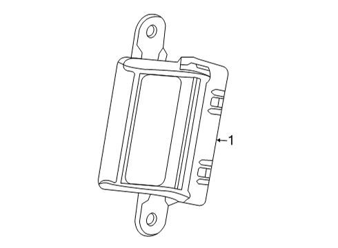 2022 Buick Encore GX Electrical Components Diagram