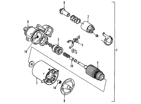 1993 Chevy Camaro Starter Diagram 2 - Thumbnail
