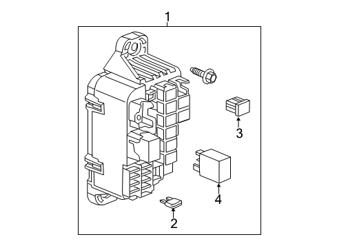 2014 Buick Encore Fuse & Relay Diagram 3 - Thumbnail
