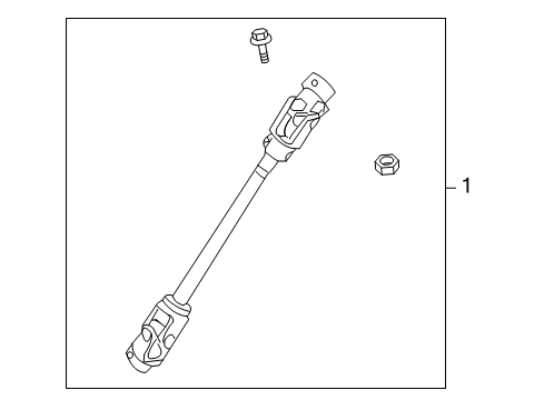 2009 Pontiac G3 Shaft & Internal Components Diagram