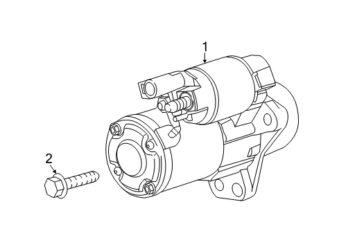 2019 Chevy Colorado Starter Diagram 2 - Thumbnail