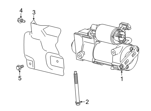 2024 Chevy Silverado 1500 Starter Diagram
