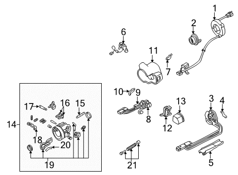 1998 Chevy Camaro Switches Diagram