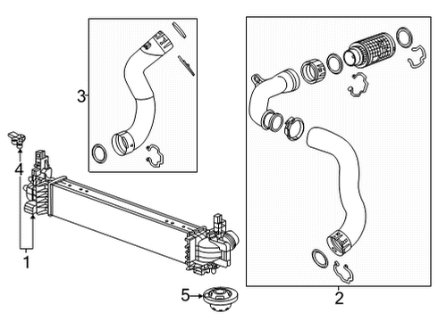 2023 Buick Encore GX Intercooler Diagram