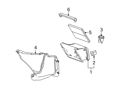 2012 Chevy Camaro Blower Motor & Fan Diagram