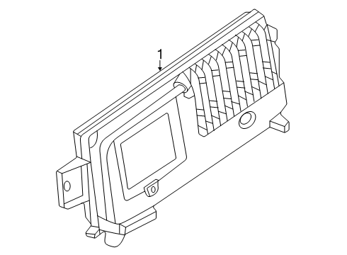 2024 Chevy Silverado EV Electrical Components Diagram