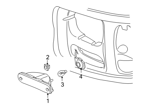 2002 GMC Savana 3500 Park Lamps Diagram