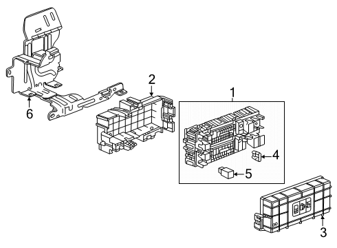 2025 Chevy Corvette Fuse & Relay Diagram 2 - Thumbnail