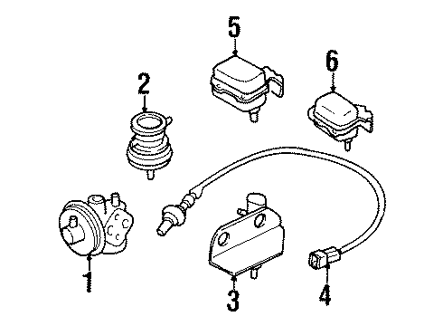 1998 Chevy Tracker EGR System Diagram