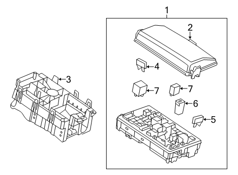2016 Chevy Malibu Limited Fuse & Relay Diagram