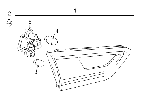 2025 Chevy Malibu Backup Lamps Diagram