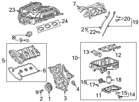 2016 Cadillac ATS Intake Manifold Diagram 4 - Thumbnail