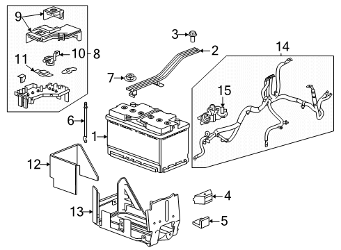 2025 Buick Enclave Battery Diagram