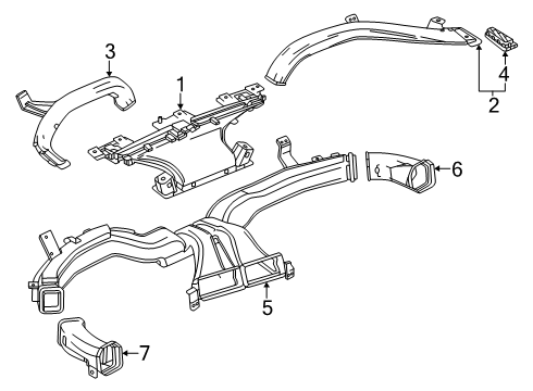 2025 Chevy Equinox Ducts Diagram