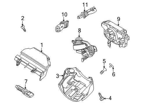 2008 Saturn Astra Switches Diagram