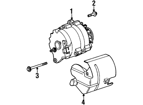 1998 Saturn SC1 Alternator Diagram