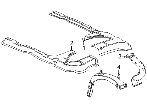 2024 Chevy Traverse Ducts Diagram