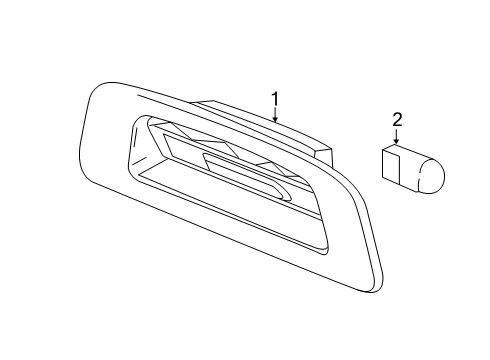 2016 Chevy Cruze License Lamps Diagram