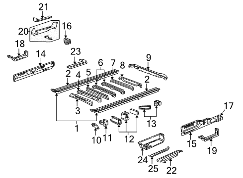 1989 Chevy Astro Rocker Panel Diagram
