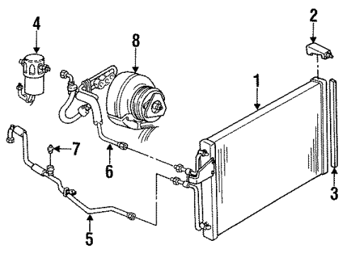 1991 Chevy Camaro Air Conditioner Diagram