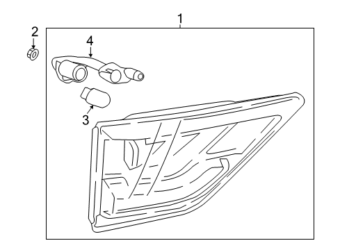 2024 Chevy Traverse Limited Backup Lamps Diagram