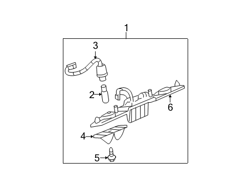 2007 Chevy Equinox License Lamps Diagram