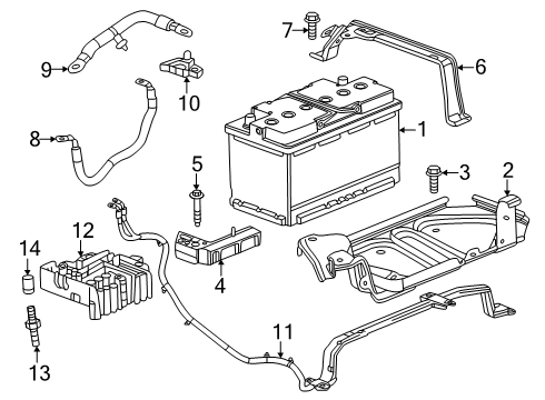 2024 GMC Sierra EV Battery Diagram 2 - Thumbnail