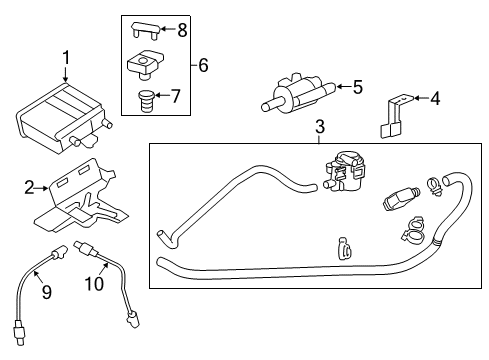 2011 Chevy Tahoe Emission Components Diagram