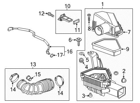 2012 Cadillac CTS Powertrain Control Diagram