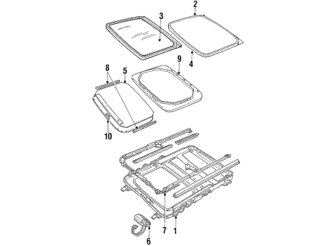1987 Chevy Monte Carlo Sunroof Diagram