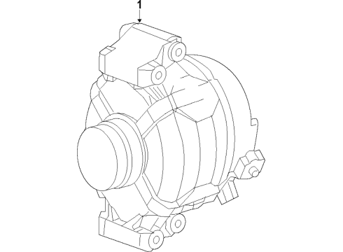 2024 Chevy Camaro Alternator Diagram