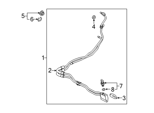 2024 GMC Sierra 1500 Senders Diagram