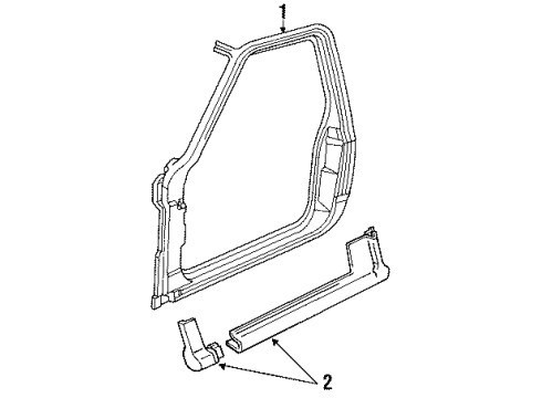 1992 Chevy S10 Uniside Diagram