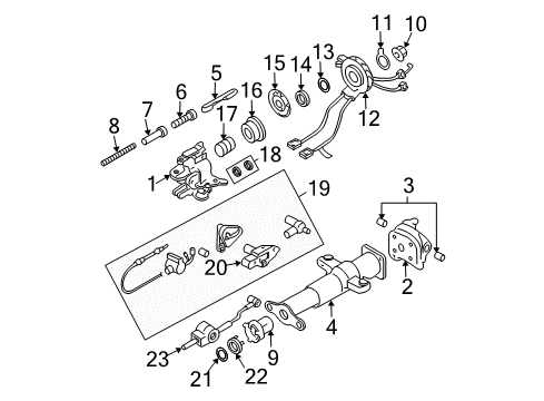 2009 Buick LaCrosse Lower Bearing Diagram for 19133752