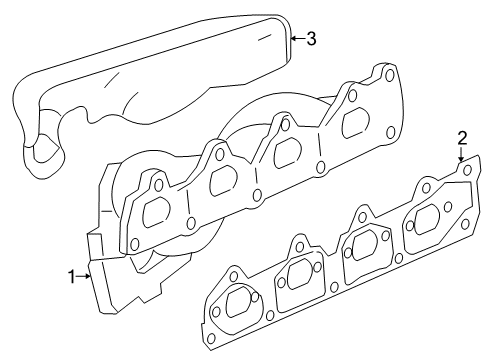 2009 Saturn Sky Exhaust Manifold Diagram