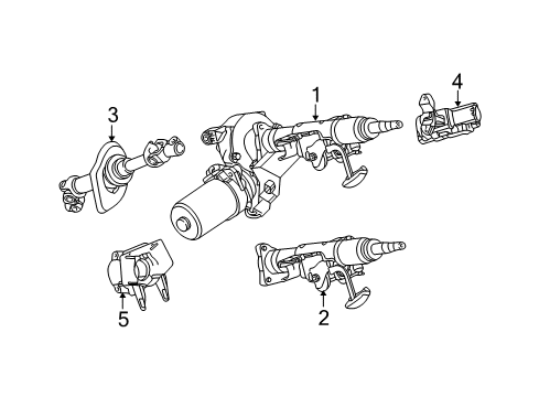 2004 Saturn Vue Jacket Diagram for 15295457