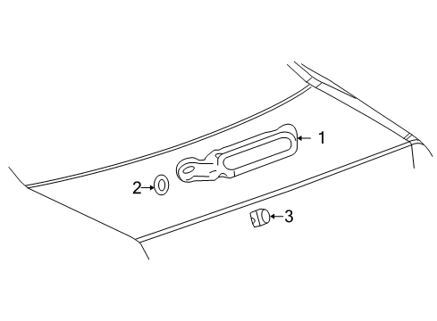2014 Chevy Impala Limited High Mount Lamps Diagram