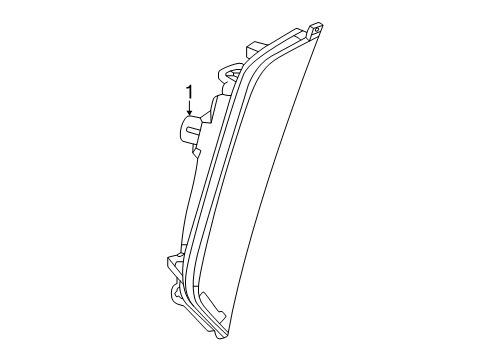 2024 Chevy Traverse Side Marker Lamps Diagram