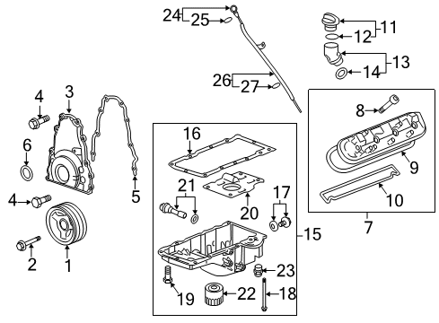 2015 Cadillac CTS Filters Diagram 6 - Thumbnail